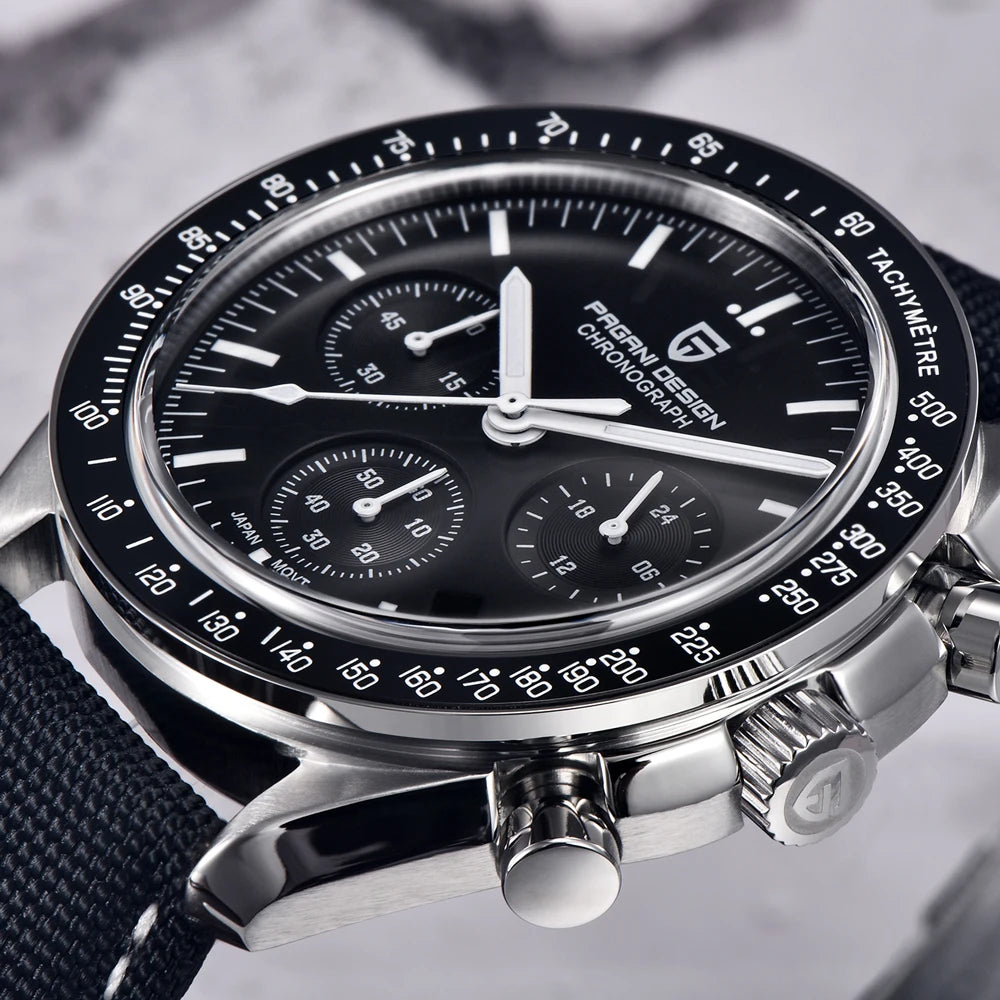 Mens Watches Top Brand Luxury Sapphire Mirror