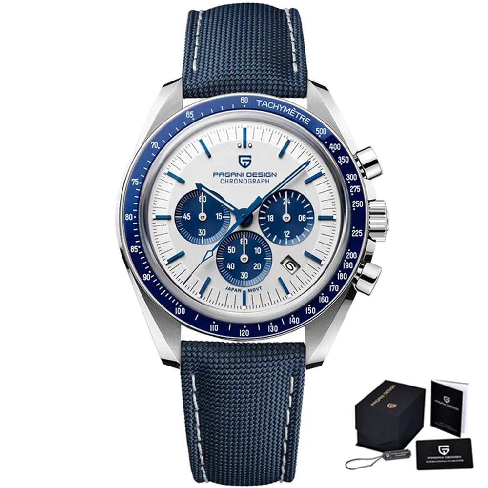 Mens Watches Top Brand Luxury Sapphire Mirror