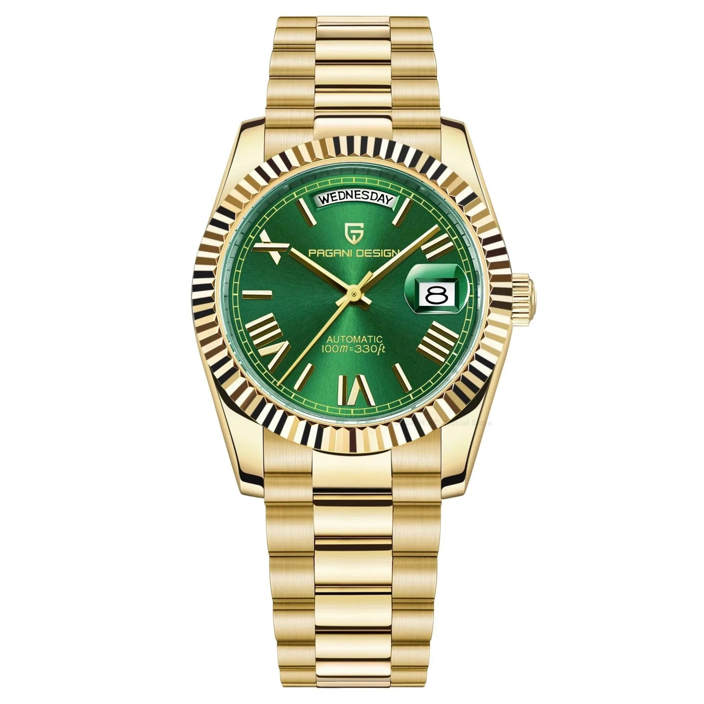 Men's Watches Rose Gold Luxury Mechanical Wristwatches