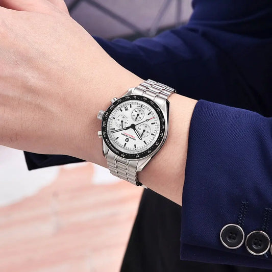 Mens Watches Luxury Quartz Watch Waterproof Sports